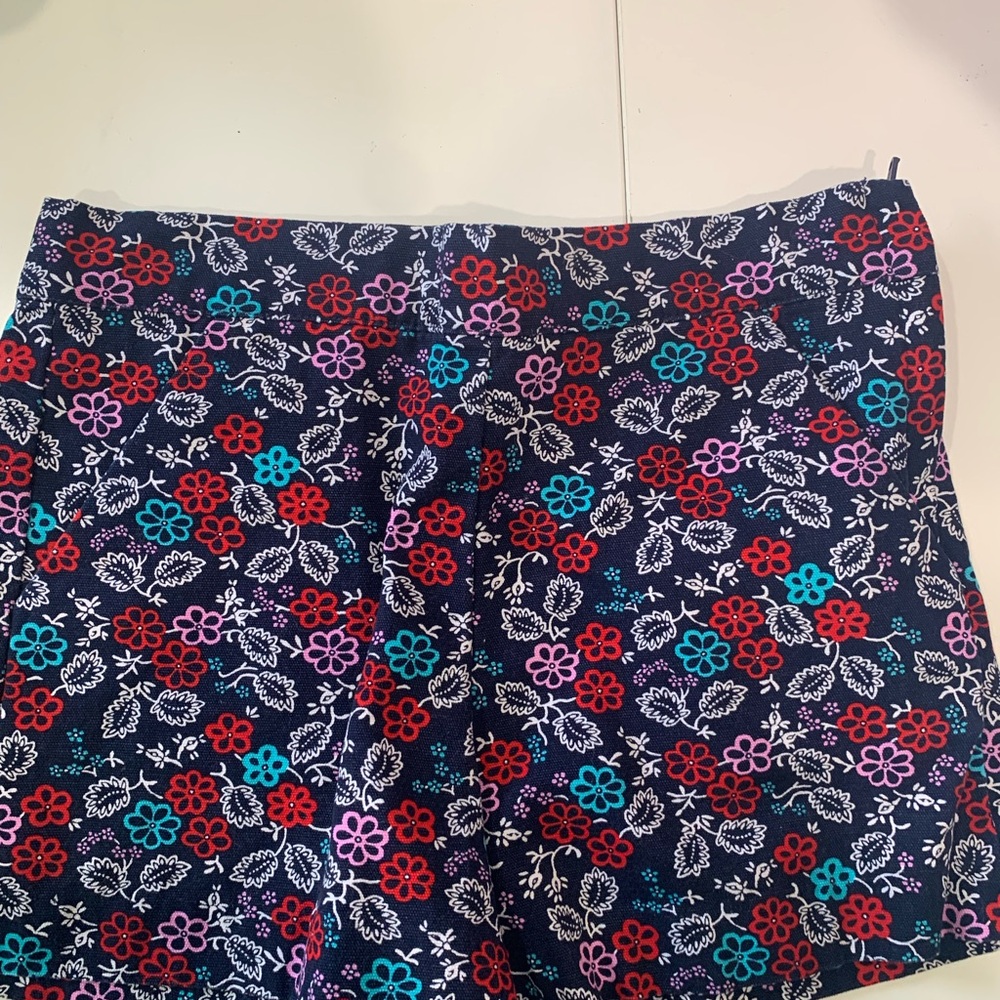 Janie and Jack girls 7 Floral Patterned Shorts summer break preppy USA